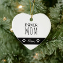 Zoek naar boxer dog ornamenten Puppy