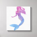 Zoek naar zeemeermin kunst Waterverf