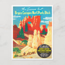 Zoek naar bryce canyon briefkaarten Retro