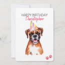 Zoek naar bokser hond kaarten Elk persoon