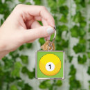 Zoek naar kampioen sleutelhangers Nummer één