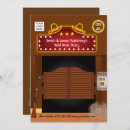 Zoek naar wilde westen uitnodigingen Elk persoon