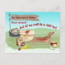 Zoek naar dachshund briefkaarten Modern