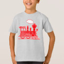 Zoek naar rode trein tshirts Jongen