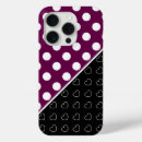 Zoek naar grote stippen iphone hoesjes Zwart