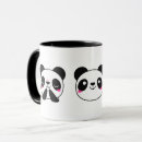 Zoek naar panda koffie mokken Zwart