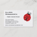 Zoek naar kever visitekaartjes Ladybird