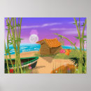 Zoek naar strand cartoon posters Boot