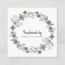 Zoek naar handmade business visitekaartjes Voor haar