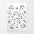 Zoek naar mandala aan kleur kaarten Kleurplaat