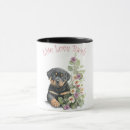 Zoek naar rottweiler puppy mokken Hond