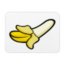Zoek naar bananen magneten Cartoon