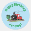 Zoek naar vintage trein stickers Schattig
