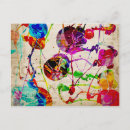 Zoek naar abstract expressionism briefkaarten Grafisch ontwerp