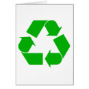 Zoek naar recyclen symbool briefkaarten Aarde