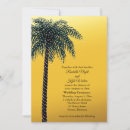 Zoek naar palm tree wedding uitnodigingen Goud