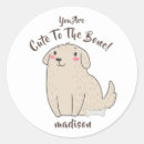 Zoek naar hond bot stickers Grappig