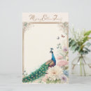 Zoek naar pauw briefpapier Blauw