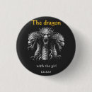 Zoek naar draak tattoo buttons Zwart wit