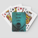 Zoek naar piraat speelkaarten Jolly roger