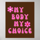 Zoek naar lichamen posters Abortusrechten