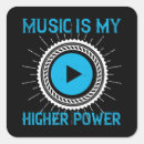 Zoek naar muziek stickers Muzikant