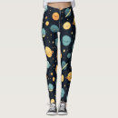 Zoek naar zon en maan leggings Astronomie