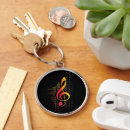Zoek naar treble clef sleutelhangers Band