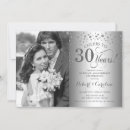 Zoek naar 30th wedding anniversary uitnodigingen 30e trouwdag