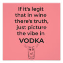 Zoek naar grappige wodka posters Alcohol