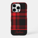 Zoek naar plaid telefoon iphone hoesjes Rood