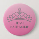 Zoek naar team roze buttons Elk persoon