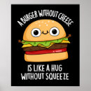 Zoek naar grappige hamburger posters Elk persoon