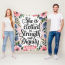 Zoek naar spirituele dekens Voor haar