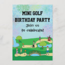 Zoek naar mini golf uitnodigingen Jongens