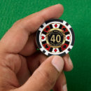 Zoek naar rood pokerchips voor iedereen