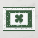 Zoek naar ierse briefkaarten Shamrock