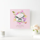 Zoek naar roze vlinder klokken Pastel