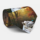 Zoek naar witte tijger stropdassen Wild