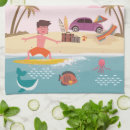 Zoek naar surfen keuken handdoeken Beach