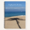Zoek naar palm tree notitieboeken Beach
