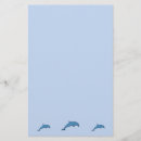 Zoek naar dolfijnen briefpapier Blauw