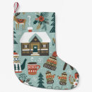 Zoek naar ski kerstsokken Illustratie