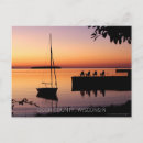 Zoek naar silhouettes briefkaarten Zonsondergang