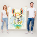 Zoek naar llama fleece dekens Waterverf
