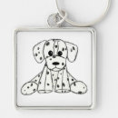 Zoek naar dalmatian sleutelhangers Zwart