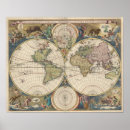Zoek naar historische wereldkaart posters Wandkaarten