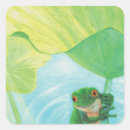 Zoek naar groene kikker stickers Amfibie
