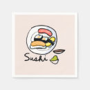 Zoek naar kawaii servetten Sushi