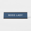 Zoek naar boss naambordjes Grappig